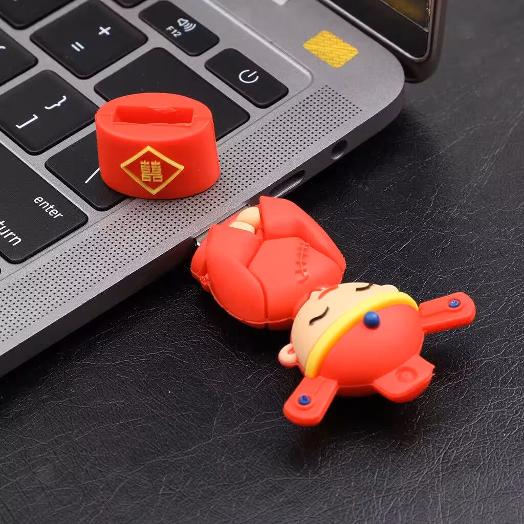 فلش مموری طرح داماد چینی مدل Ul-ch groom01 ظرفیت 128 گیگابایت