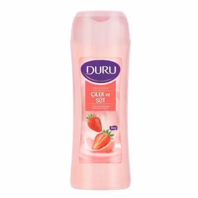 شامپو بدن دورو DURU توت فرنگی مدل CILEK AND SUT حجم 450 میلی لیتر