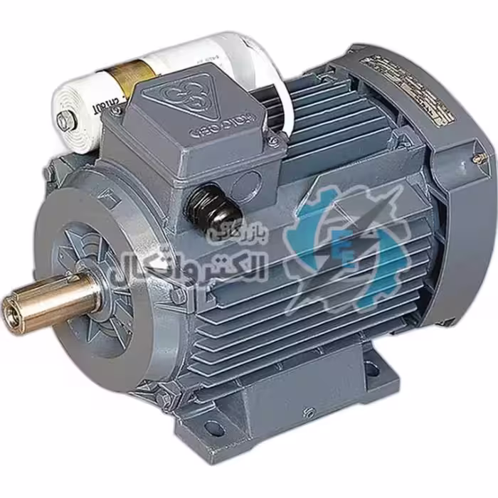 الکتروموتور تک فاز خازن دائم (رله ای) 0/37 کیلو وات 1500 دور فریم آلومینیومی موتوژن