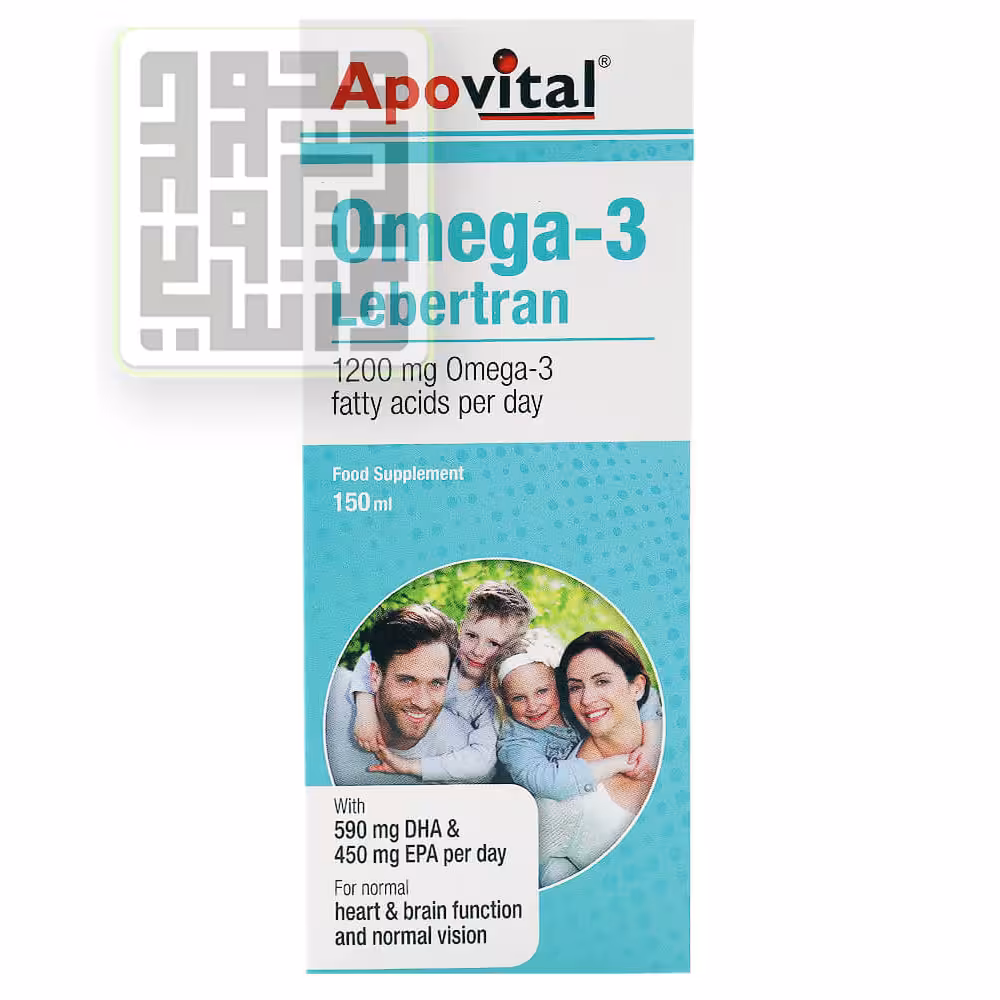 خرید شربت امگا 3 آپوویتال 150 میلی لیتر