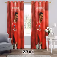 پرده سه بعدی طرح رونالدو