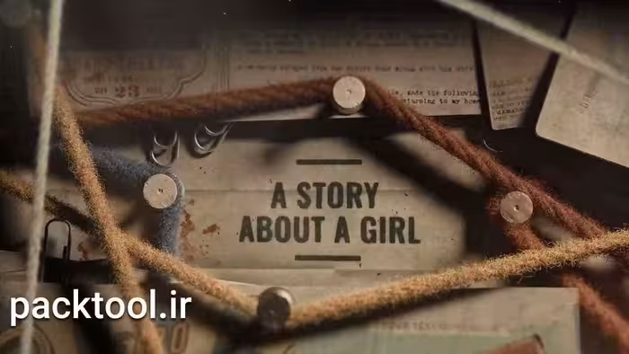 دانلود پروژه آماده قالب نمایش اسلاید تحقیقات کارآگاهی افتر افکت Investigation Board - پک تول