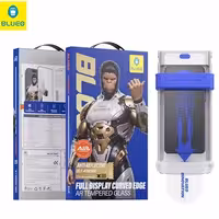 محافظ صفحه بلو سه بعدی با اپلیکاتور Blueo AR 3D Curved Hot Bending Tempered HD Glass with Applicator مناسب برای Apple iPhone 17 Pro