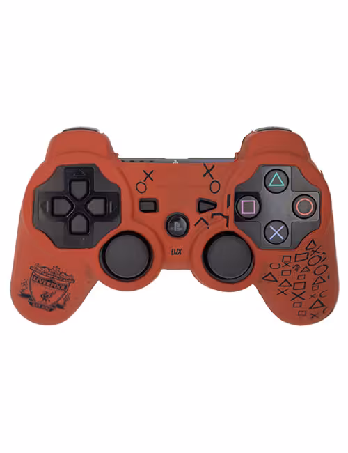 روکش محافظ دسته PS3 لیزری قرمز مشکی طرح لیورپول