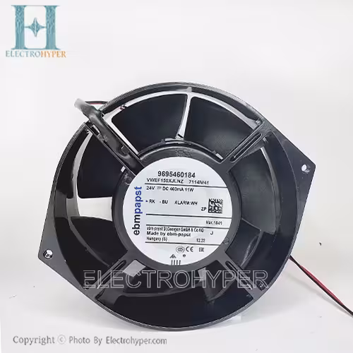 فن 15x15x5.5 دوسیم ebmpapst 24vDC