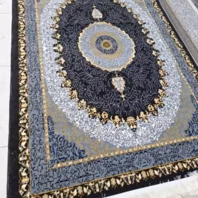 فرش ماندگار نخ بی‌سی طرح 500 شانه (4 متری) قالی قالیچه هزینه ارسال پس کرایه بامشتری