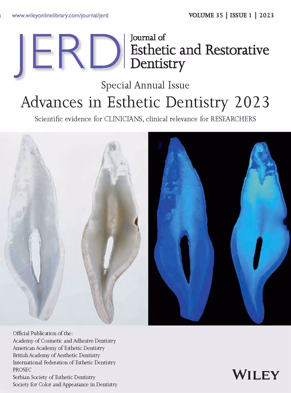 کتاب JERD: Journal of Esthetic and Restorative Dentistry 2023