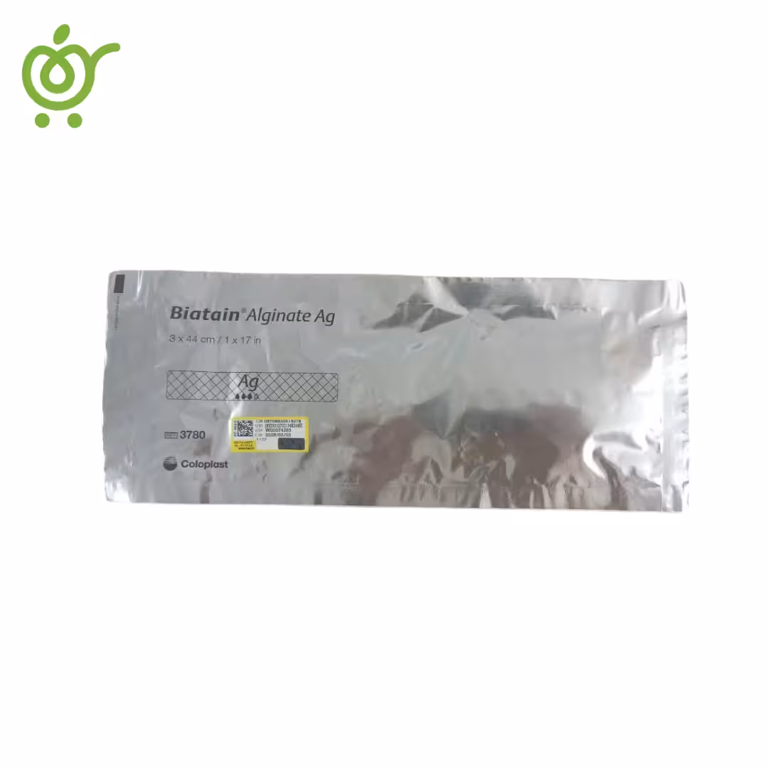 پانسمان آلژینات نقره بیاتین 44*3 کلوپلاست (3780) Biatain Alginat (تاریخ 2028/02/03) | فروشگاه اینترنتی سیب 115
