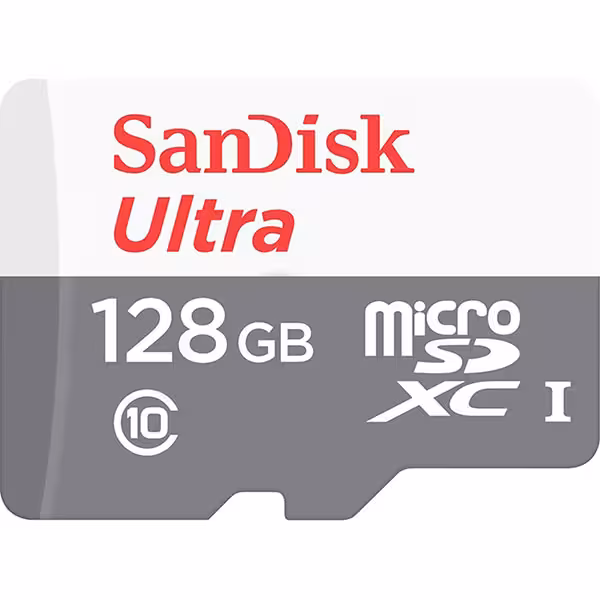 کارت حافظه microSD سن دیسک مدل Ultra کلاس 10 همراه با آداپتورظرفیت 128 گیگابایت - فروشگاه اینترنتی پروتاچ