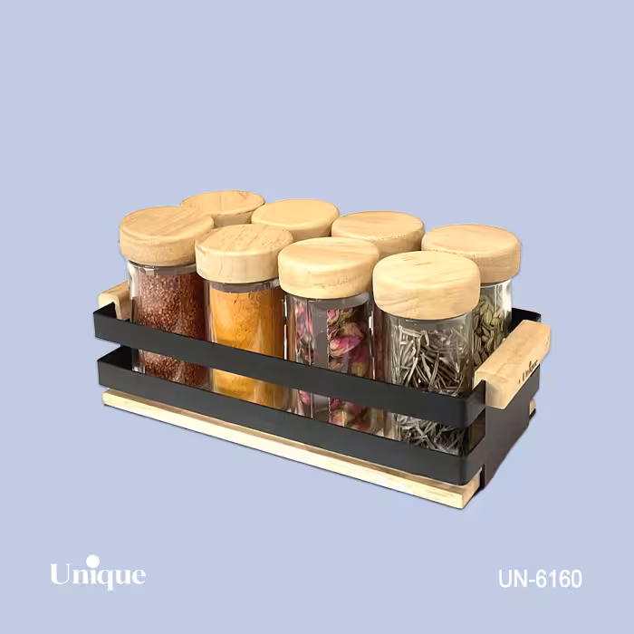 جاادویه فلزی دو ردیفه 8عددی یونیک UN-6160