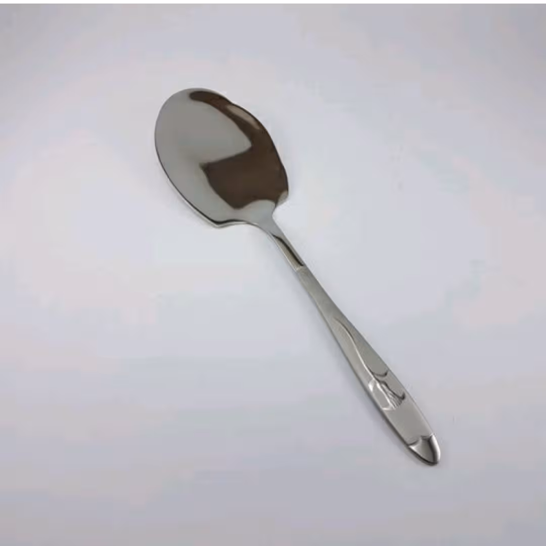 کفگیر استیل طرح میخک