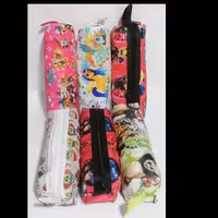 جامدادی پارچه ای  ضخیم چاپی(6عددی)