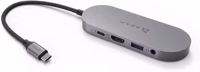 هاب 5 پورت USB – C آدام المنتس مدل CASA