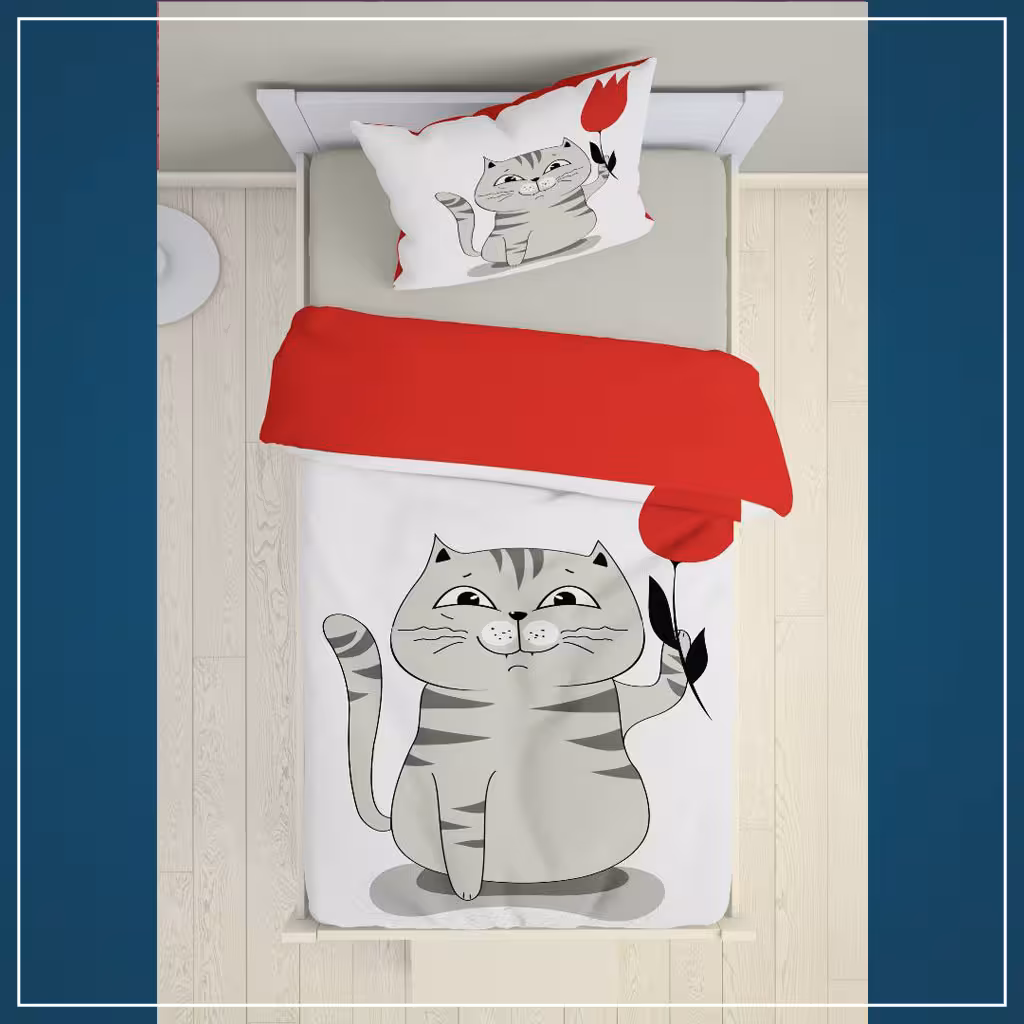 روتختی سه بعدی گربه کد 2204