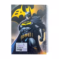 دفتر سیمی ایلیا طرح بتمن 100 برگ