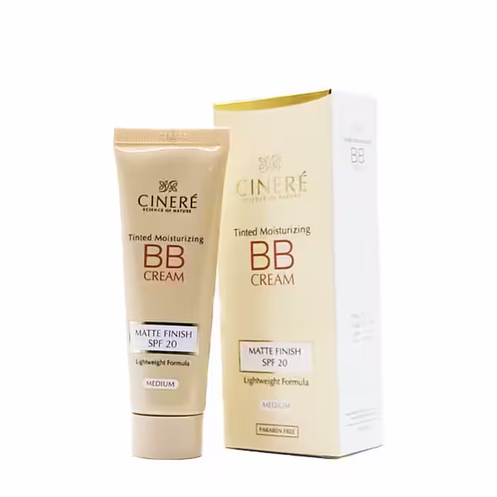 کرم پودر مرطوب کننده BB کرم مدیوم سینره SPF 20 –50ml