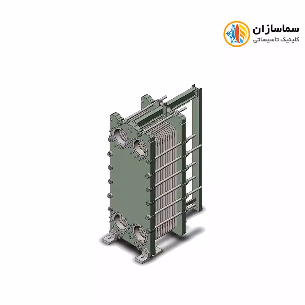 مبدل حرارتی صفحه ای سهند مدل SD35