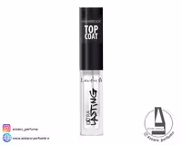 تاپ کات برق لب لاولی lovely ضد آب مدل Top Coat