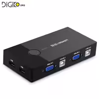 KVM سوئیچ 2 پورت USB اتوماتیک (مارک UGREEN)