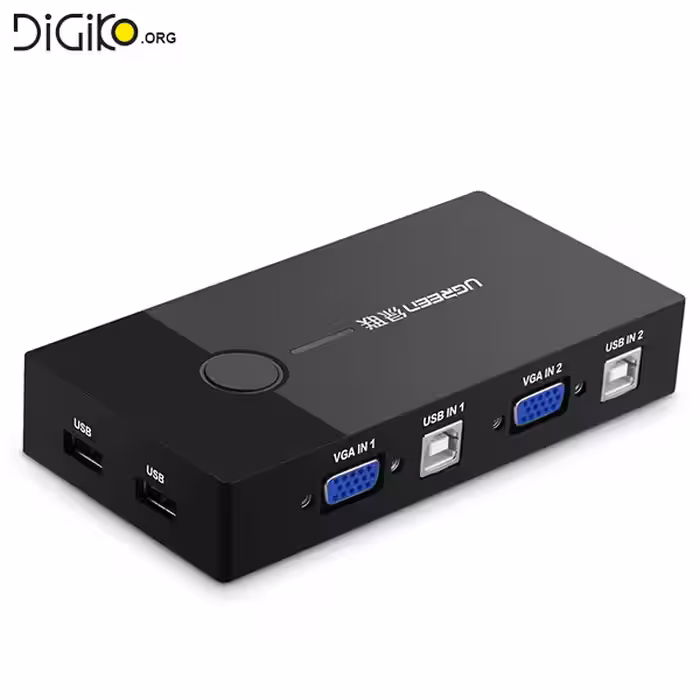KVM سوئیچ 2 پورت USB اتوماتیک (مارک UGREEN)