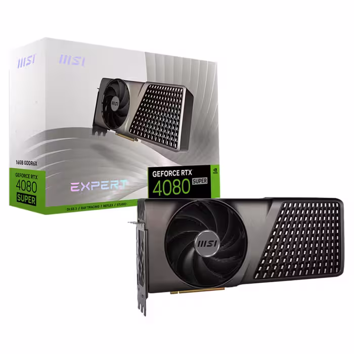 کارت گرافیک ام اس آی مدل GeForce RTX 4080 SUPER ظرفیت 16 گیگابایت