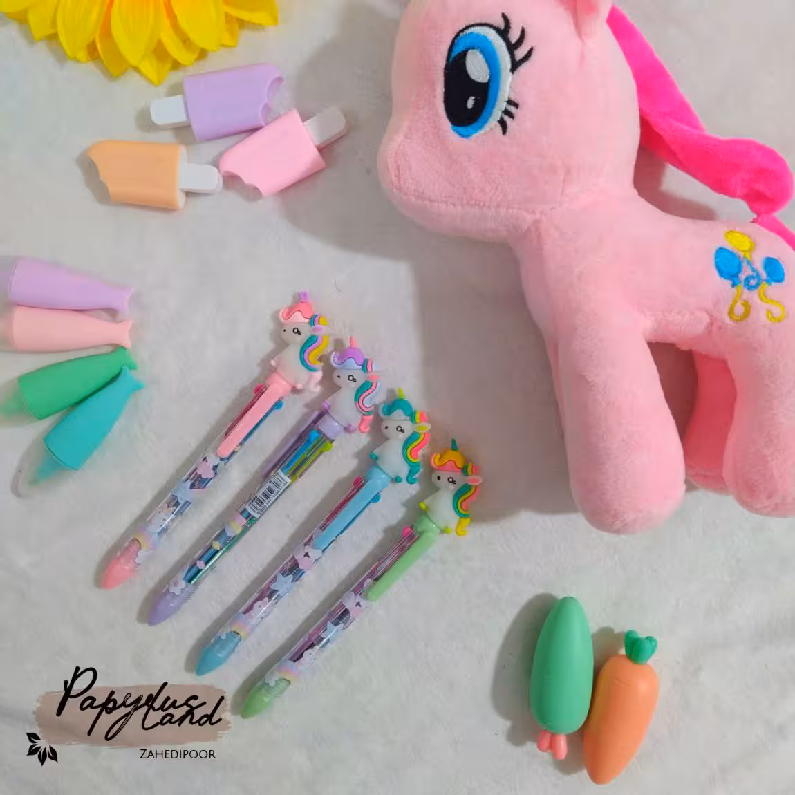 خودکار چهار رنگ یونیکورن