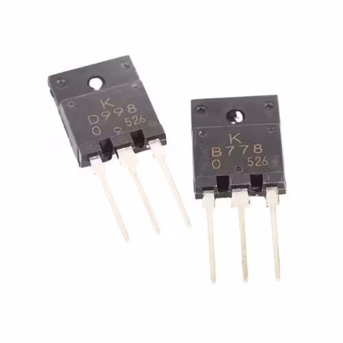 ترانزیستور مثبت و منفی 2SB778 / 2SD998 (مجموعه 2 عددی)