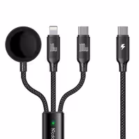 معرفی کابل تبدیل USB-C به میکرو اپل واچ/لایتنینگ/USB-C مک دودو مدل MCDODO-CA4940 گارانتی متین