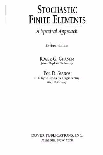 خرید و دانلود نسخه کامل کتاب Stochastic finite elements: A spectral approach