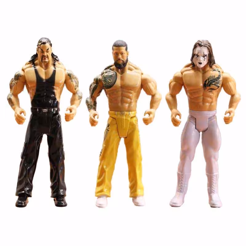 ست 3 عددی اکشن فیگور کشتی کج | WWE | سری 2