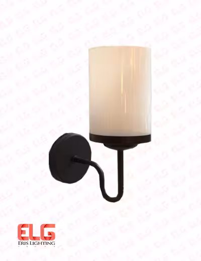 چراغ دیواری حباب دار فلزی