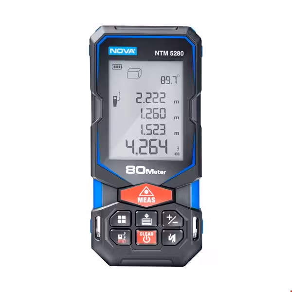 متر لیزری 80 متری نووا 5280