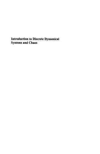خرید و دانلود نسخه کامل کتاب Introduction to Discrete Dynamical Systems and Chaos