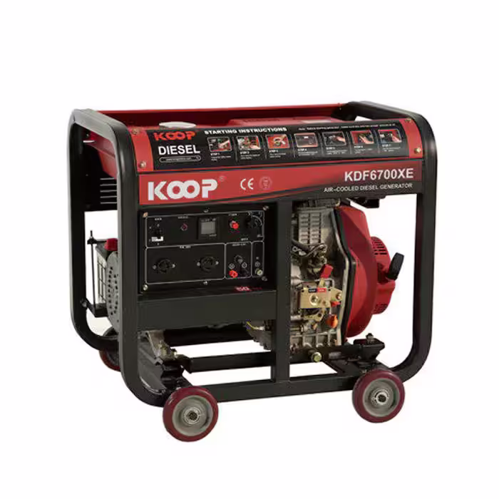 موتور برق دیزلی کوپ 4.5 کیلووات KDF6700XE