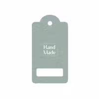 اتیکت طرح گل های برجسته بسته 100 عددی