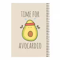 دفتر مشق 80 برگ اس جی مدل آووکادو