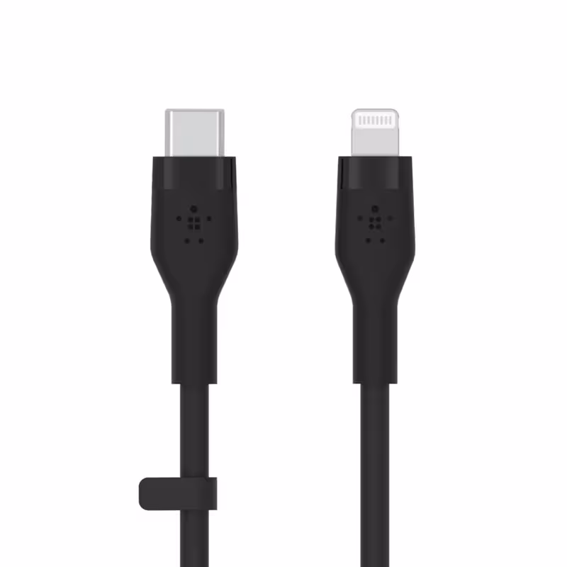 کابل تبدیل USB-C به لایتنینگ بلکین مدل CAA009bt1MBk طول 3 متر