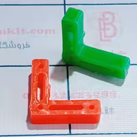 سازه پلاستیک شیار دار 90 درجه قطر 10 میلی عمده 500 عدد