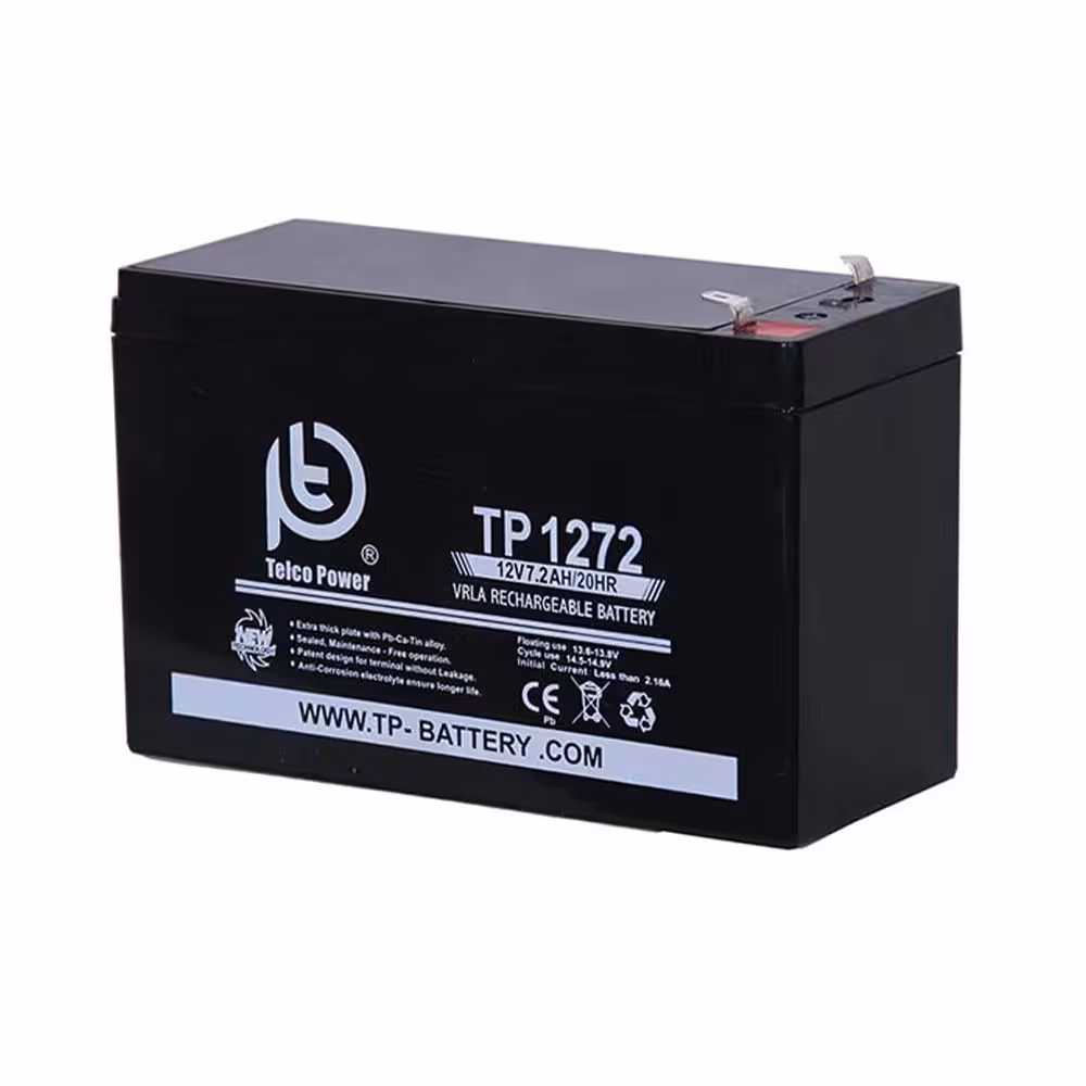 باتری یو پی اس تلکوپاور 7٫2 آمپر TP 12-7.2