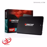 اس اس دی اینترنال بایوستار مدل SSD INTERNAL S160 BIOSTAR 512GB