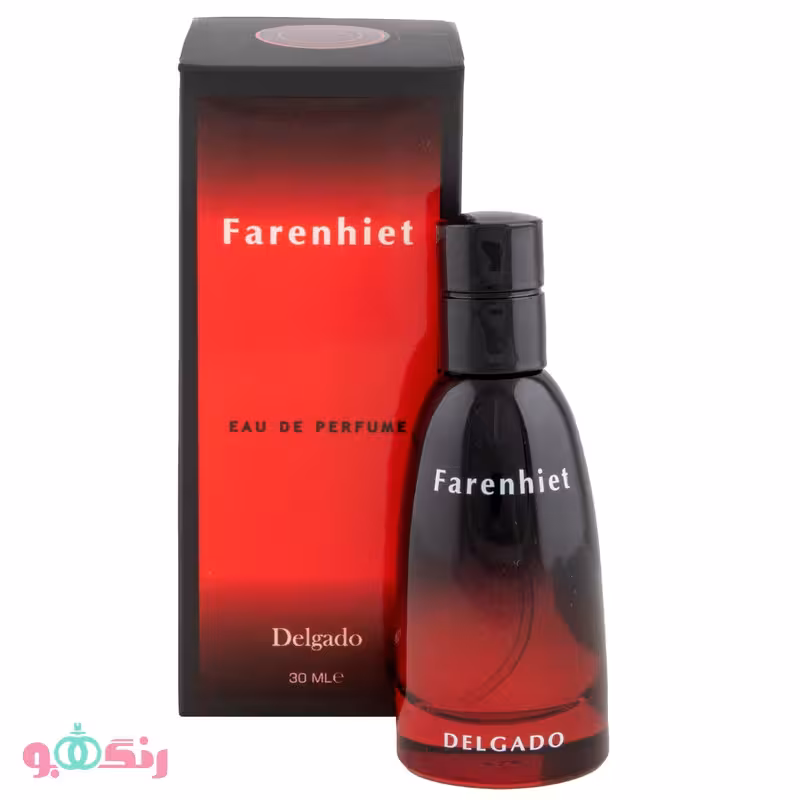 ادکلن فارنهایت Farenhiet اماراتی برند دلگادو 25 میلی لیتر