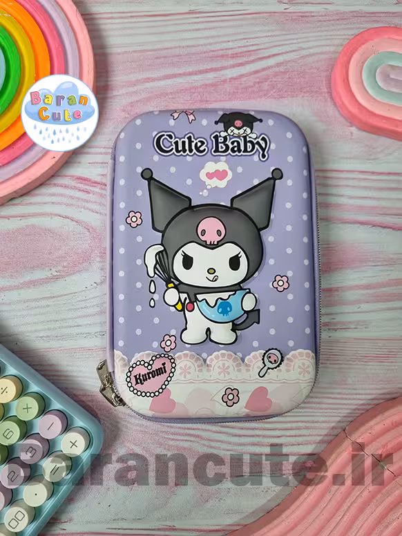 جامدادی کتابی برجسته طرح کورومی