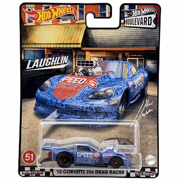 ماشین Hot Wheels مدل Corvette Z06 Drag Racer