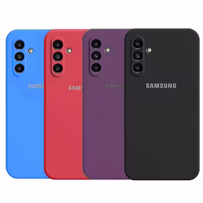 قاب سیلیکونی محافظ لنزدار سامسونگ مدل Samsung Silicone Cover for A24