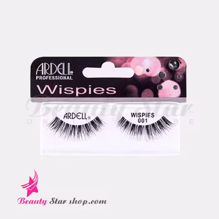 مژه مصنوعی ویسپایس مو طبیعی آردل مدل 001