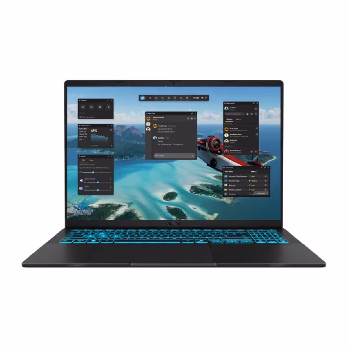 قیمت لپ تاپ ایسوس V16 V3607VJ Core 7 240H 32GB 1TB RTX3050