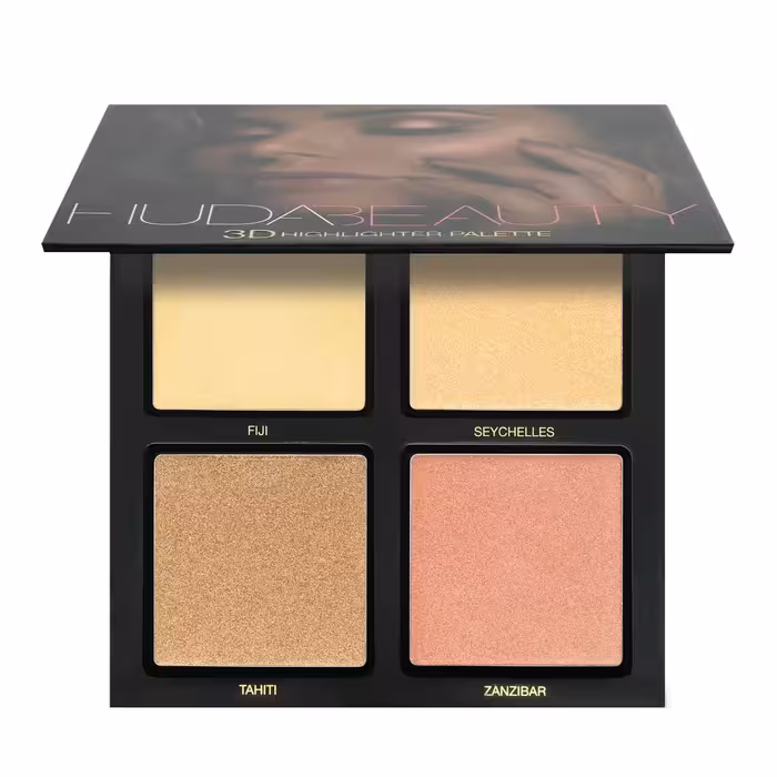 پالت هایلایتر هدی بیوتی گلدن سندس   HUDA BEAUTY GOLDEN SANDS HIGHLIGHTER PALETTE  45$