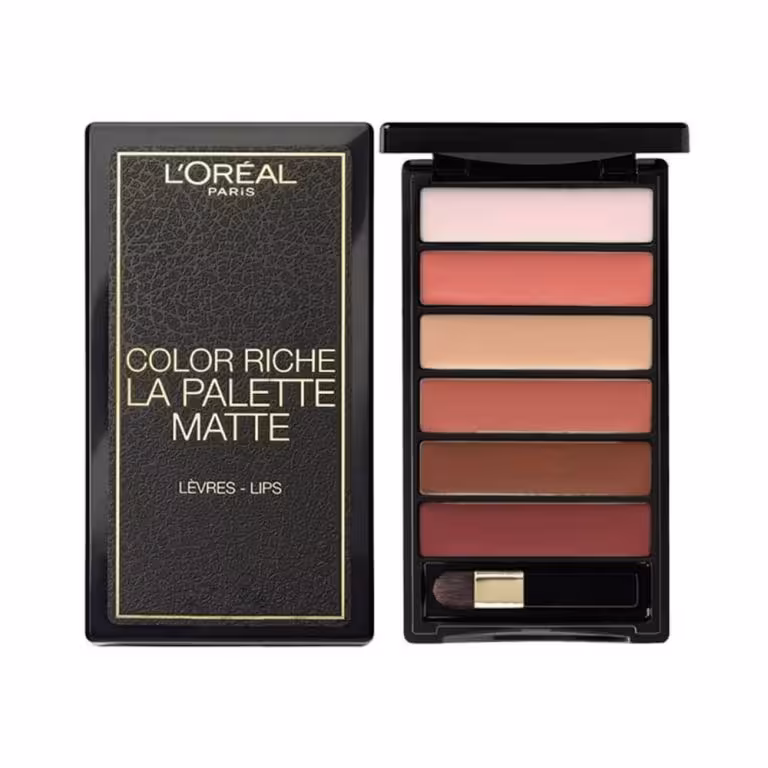 پالت رژ لب 6 رنگ کالر ریچ لورال مدل نود Nude