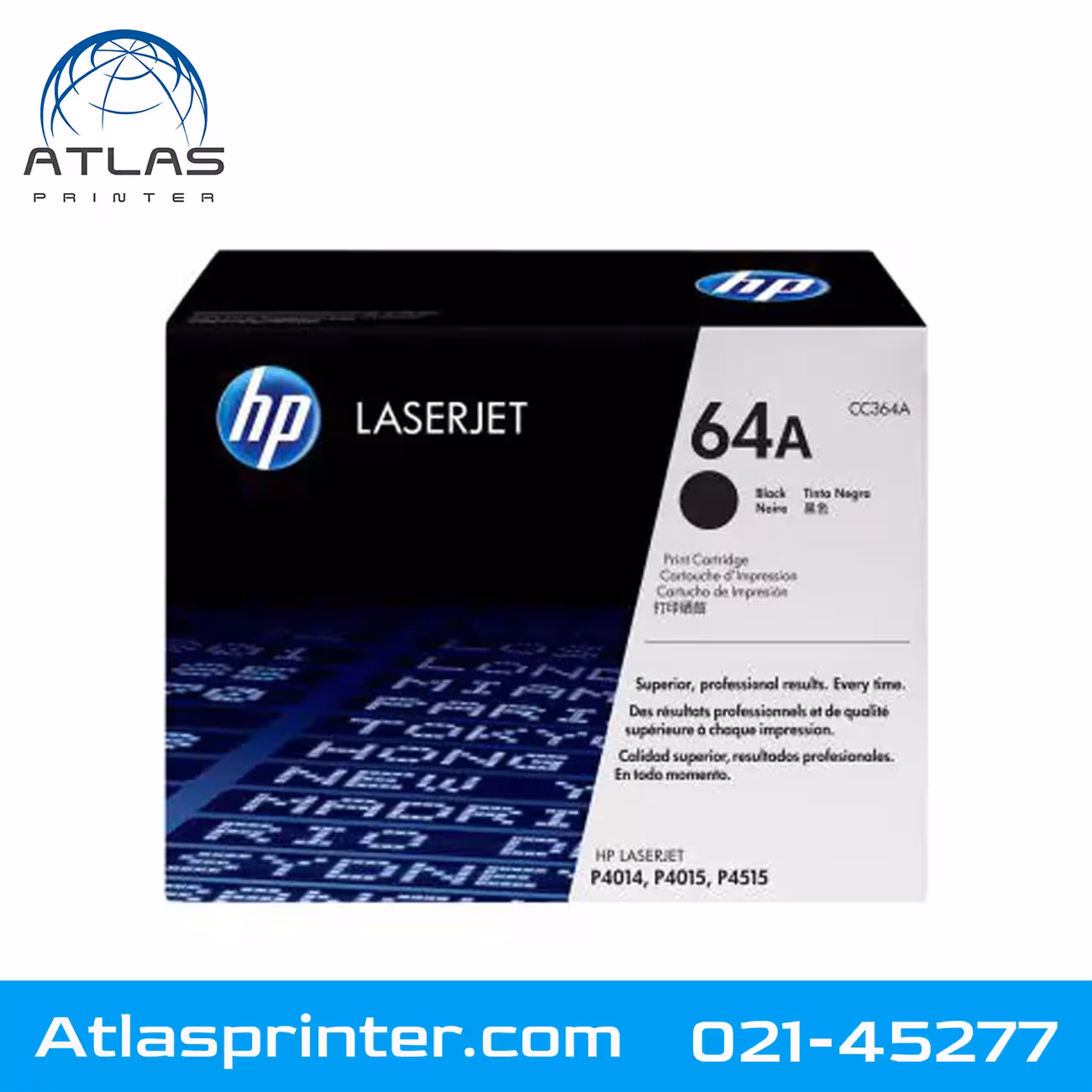 کارتریج لیزری اچ پی HP 64A مشکی