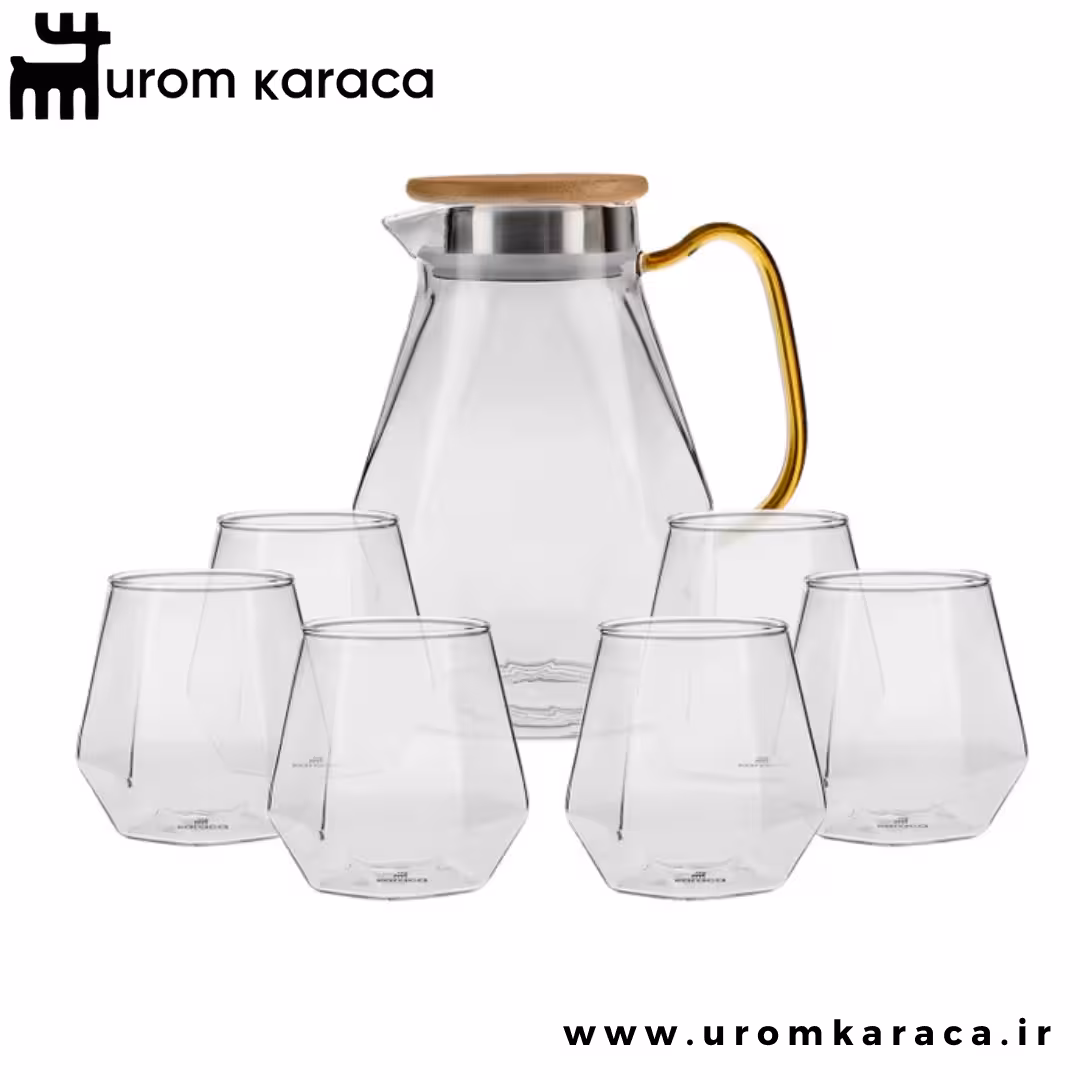 ست لیوان و پارچ 7 پارچه کاراجا Savona